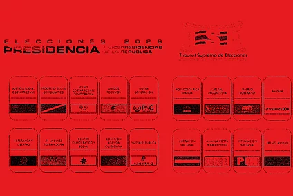 Boleta de elecciones Costa Rica