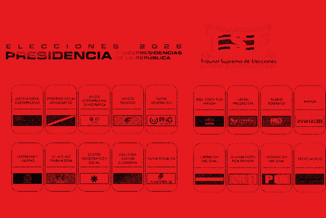 Boleta de elecciones Costa Rica