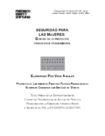 Seguridad para las mujeres