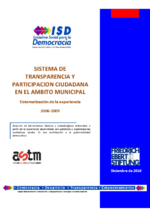 Sistema de transparencia y participacion ciudadana en el ambito municipal