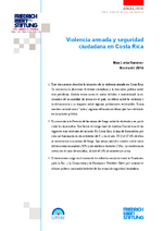 Violencia armada y seguridad ciudadana en Costa Rica