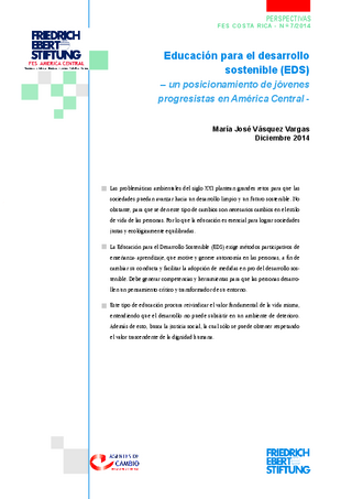 Educación para el desarrollo sostenible (EDS)