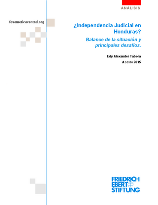 Independencia judicial en Honduras?