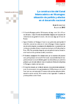 La construcción del Canal Interoceánico en Nicaragua