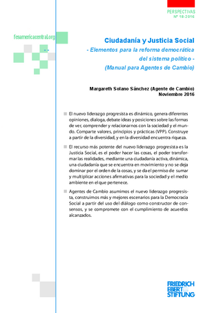 Ciudadanía y justicia social
