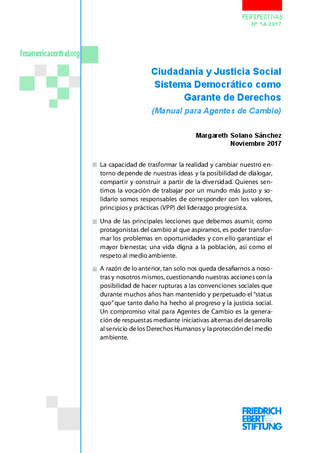 Ciudadanía y justicia social