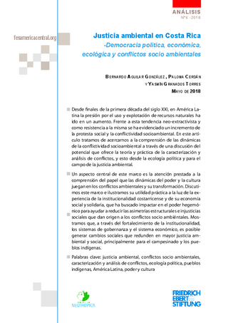 Justicia ambiental en Costa Rica