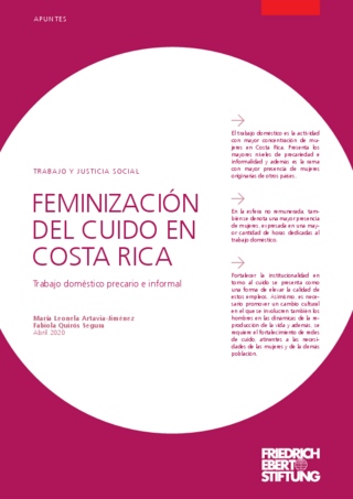 Feminización del cuido en Costa Rica