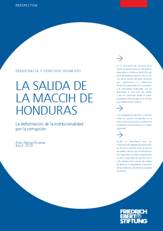 La salida de la MACCIH de Honduras