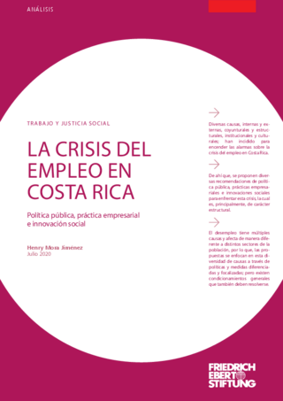 La crisis del empleo en Costa Rica
