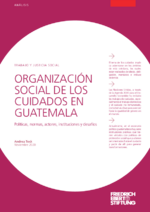 Organización social de los cuidados en Guatemala