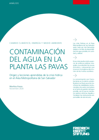Contaminación del agua en la planta Las Plavas
