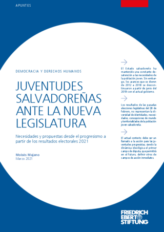 Juventudes salvadoreñas ante la nueva legislatura