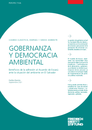 Gobernanza y democracia ambiental