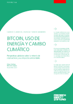 Bitcoin, uso de energía y cambio climático