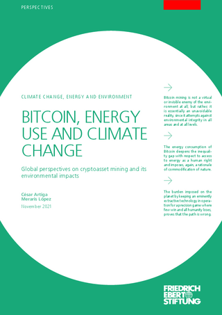 Bitcoin, energy use and climate change