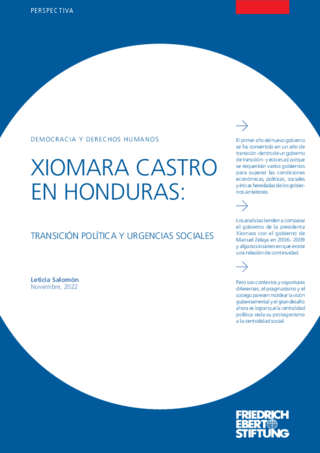 Xiomara Castro en Honduras
