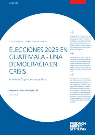 Elecciones 2023 en Guatemala - una democracía en crisis