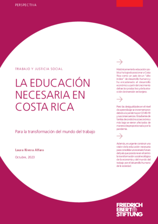La educación necesaria en Costa Rica