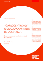 "Carrocentrismo" o ciudad caminable en Costa Rica