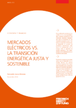 Mercados eléctricos vs. la transición energética justa y sostenible