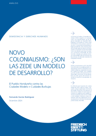 Novo colonialismo: Son las zede un modelo de desarrollo?